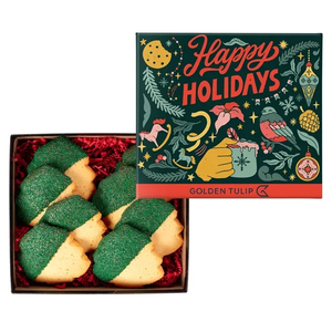 Photo of Decadent Christmas Tree Cookies In Gift Box