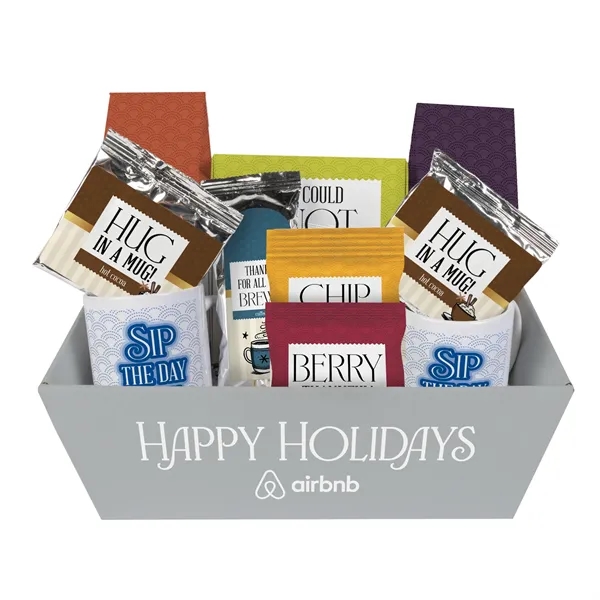 Silver color option for Sip And Savor Gourmet Tray With Mugs   Small