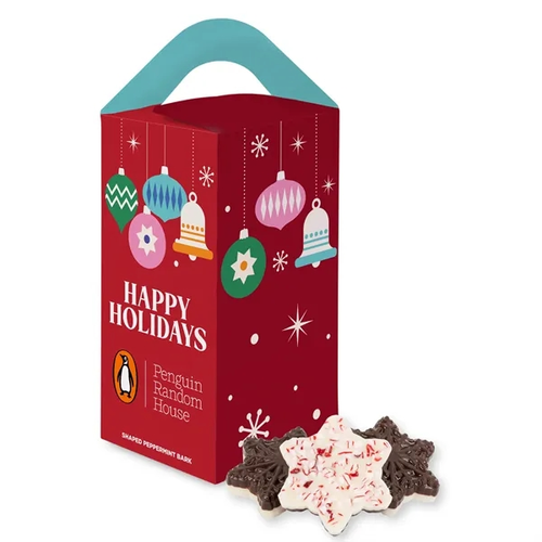 Photo of Tote Box With Peppermint Bark Shapes