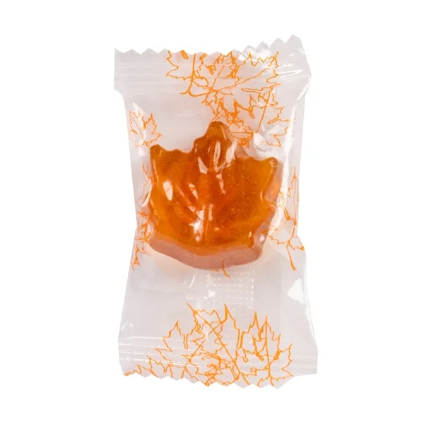 White color option for 2 Oz. Eco Digibag, Compostable Maple Flavored Candy