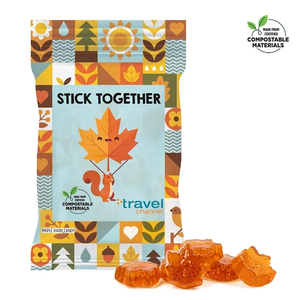 Photo of 2 Oz. Eco Digibag, Compostable Maple Flavored Candy