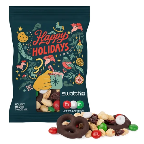 Photo of 4oz Digibag™, Holiday M&M Snack Mix