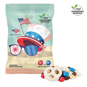 Photo of 4oz. Eco  Digibag™, Americana M&M Snack Mix