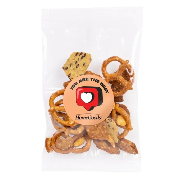 White color option for 1 Oz. Goody Bag  Snack Mix