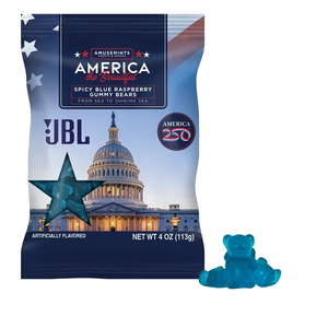 Photo of America 250  4oz. Digibag Blue Raspberry Gummy Bears