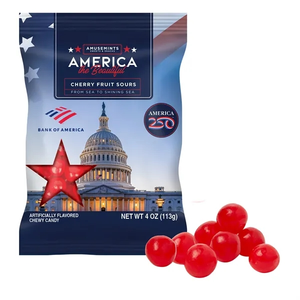 Photo of America 250  4oz. Digibag Cherry Fruit Sours