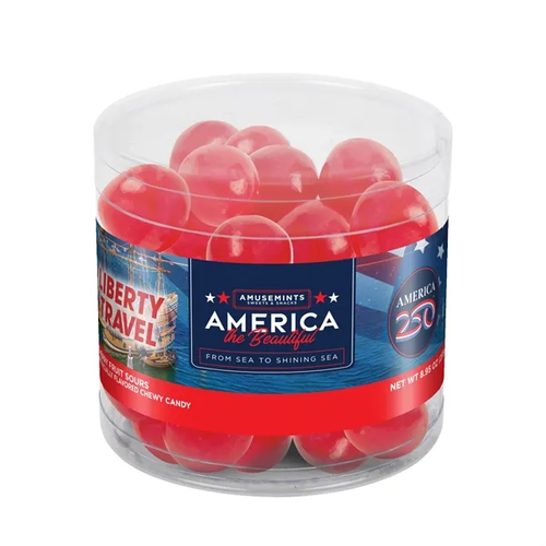 Main photo of America 250  Round Acetate Cherry Fruit Sours