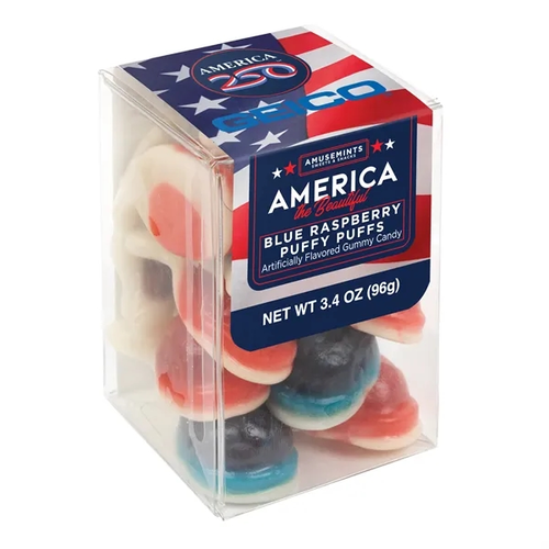 Main photo of America 250  Short Acetate Gummy Filled Whales