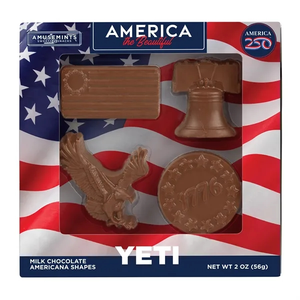 Photo of America 250  2oz Molded Milk Chocolate Box