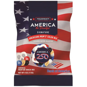 Photo of 4oz Digibag, America 250 M&M Snack Mix