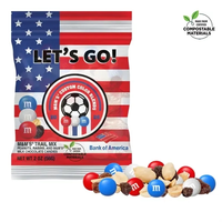 Soccer M&M's Trail Mix, 2oz Eco Digibag, Full Color, Color C
