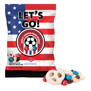 Photo of Soccer M&M's Snack Mix   4 Oz Digibag