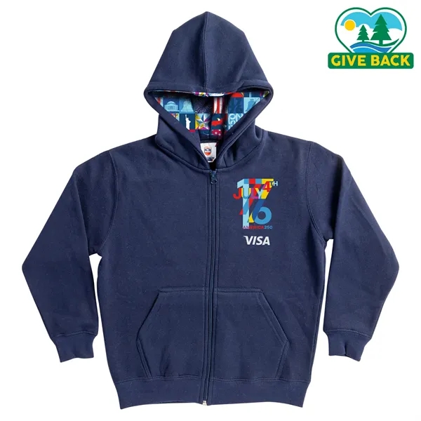 Navy Blue color option for Ace Usa Youth Hoodie