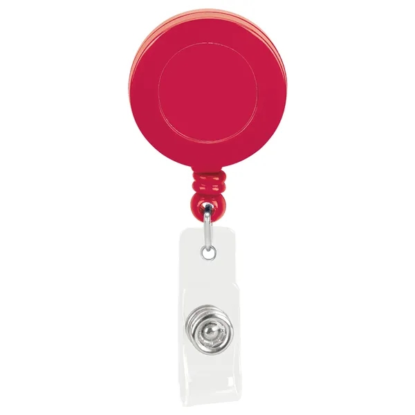 Red color option for Promo Retractable Badge Holder