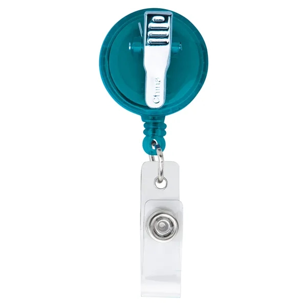 Translucent Blue color option for Promo Retractable Badge Holder
