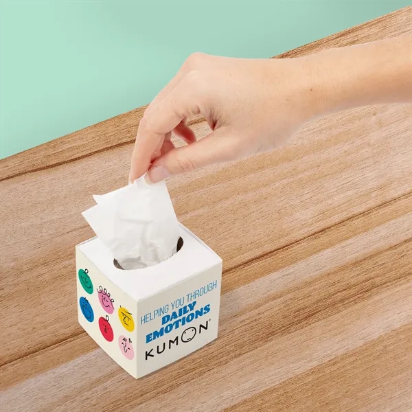 White color option for Mini 2 Ply Tissue Box