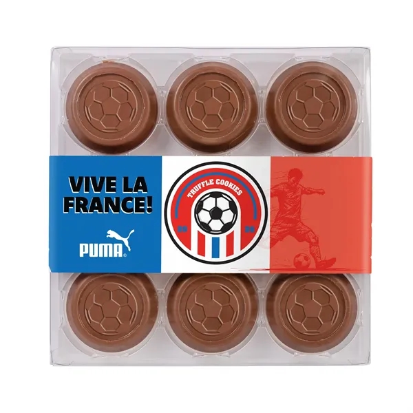 Clear color option for Truffle Cookie  9 Piece