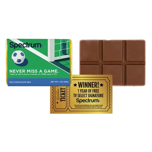 Photo of Soccer 1 Oz Custom Wrapper Bars
