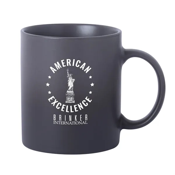 Charcoal color option for America250 Comfort Color 12 Oz. Ombre Mug