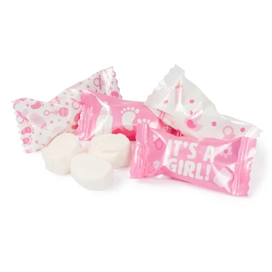 Photo of It's A Girl! Wrapped Buttermints