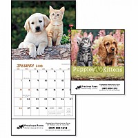 Puppies Kittens Mini Calendar
