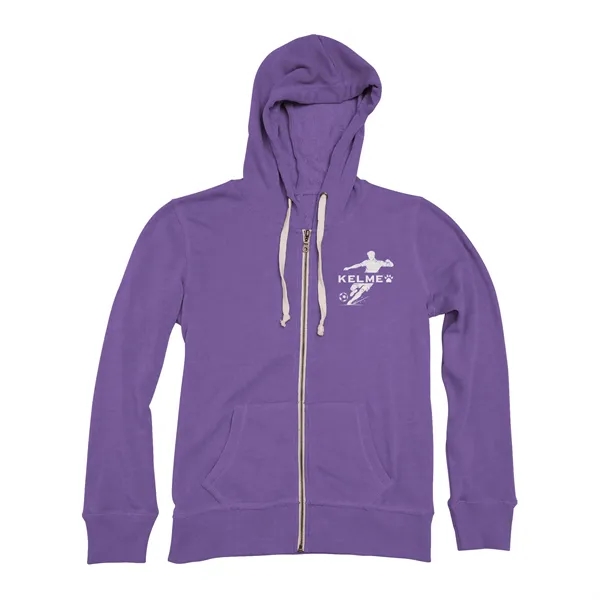 Orchid color option for Soccer Ace Ladies' Super Soft Whisper Fleece Full Zip Hoodie