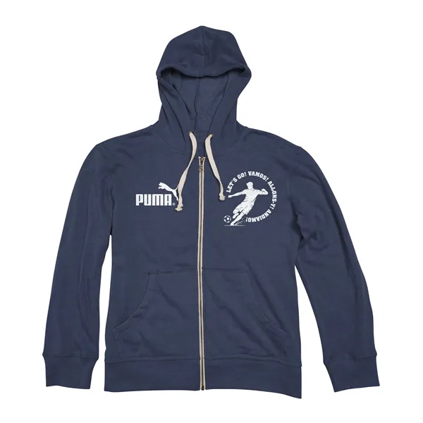 Navy Blue color option for Soccer Ace Men's Super Soft Whisper Fleece Full Zip Hoodie
