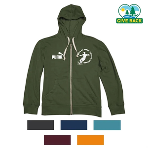 Photo of Soccer Ace Men's Super Soft Whisper Fleece Full Zip Hoodie