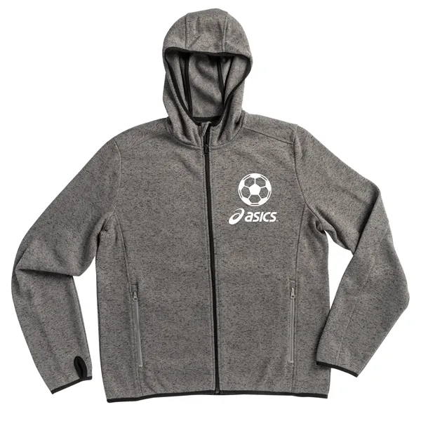 Gargoyle color option for Ace Men's Melange Sweater Fleece