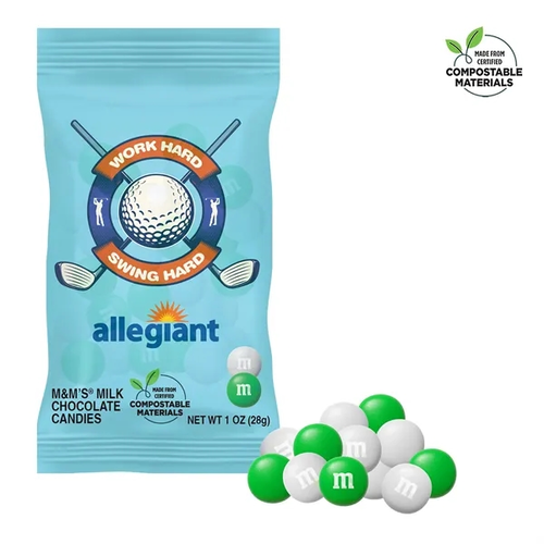 Main photo of Golf  M&M's® Color Choice, 1oz Eco Digibag, Full Color