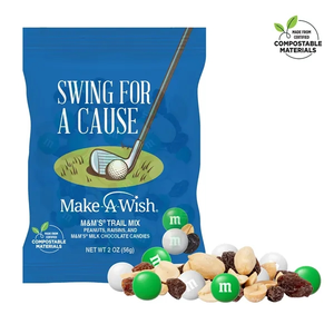 Photo of Golf   2oz Eco Digibag, Full Color, M&M's Trail Mix