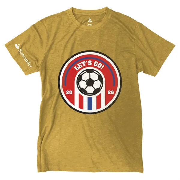 Autumn color option for Soccer Ace Slub T Shirt S/S Crew Neck   Unisex