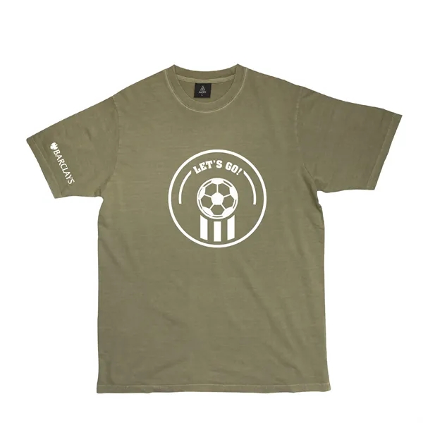 Khaki color option for Soccer Ace Vintage Wash Tee