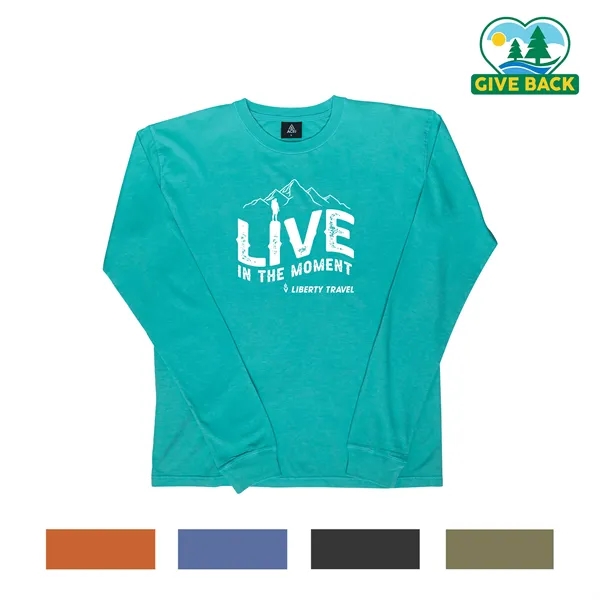 Blue color option for Ace Vintage Wash Long Sleeve Tee