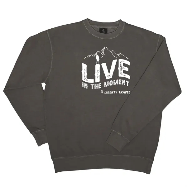 Charcoal color option for Ace Vintage Wash Crew Fleece