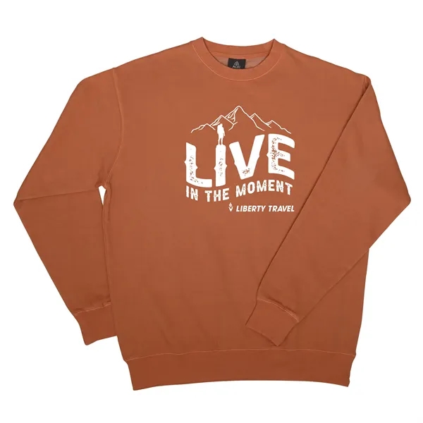 Clay color option for Ace Vintage Wash Crew Fleece