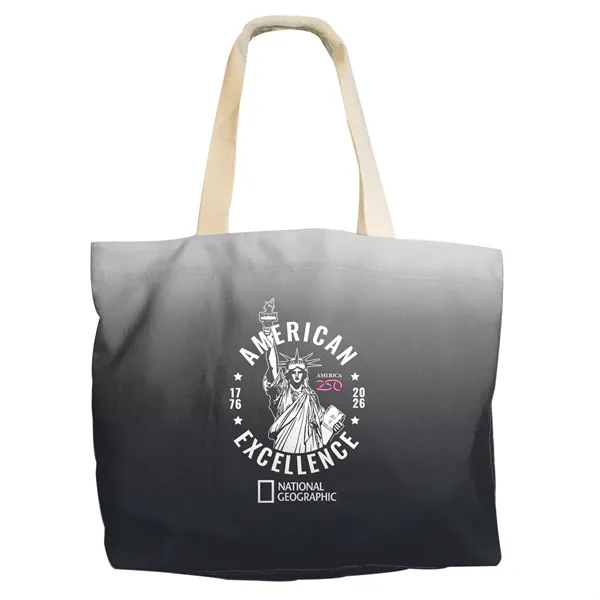Glacier Grey color option for America 250 Ace Ombre Tote