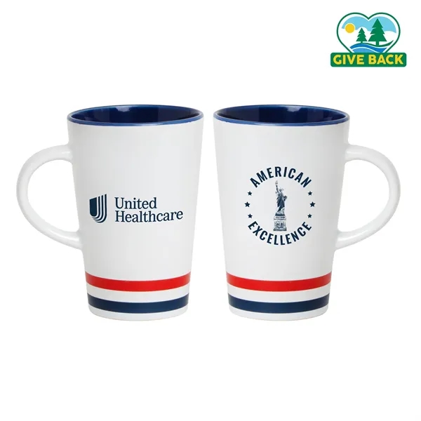 White color option for Americana Mug