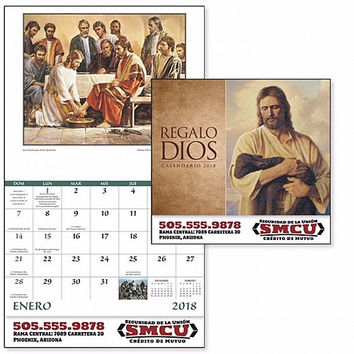 Photo of Regalo De Dios Stapled Calendar