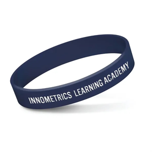 Photo of Ink Injected 1/2" Inch Custom Wristbands