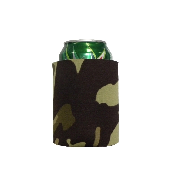 Camo color option for Premium Foam Collapsible Can Coolers