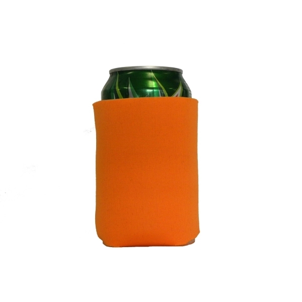 Orange color option for Premium Foam Collapsible Can Coolers