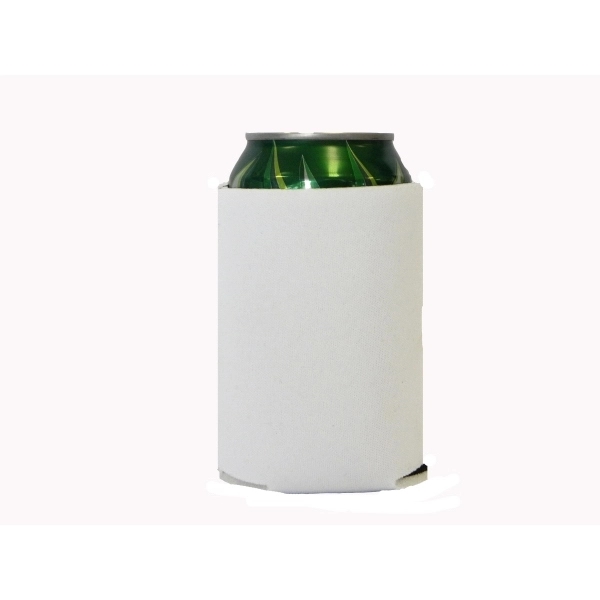 White color option for Premium Foam Collapsible Can Coolers