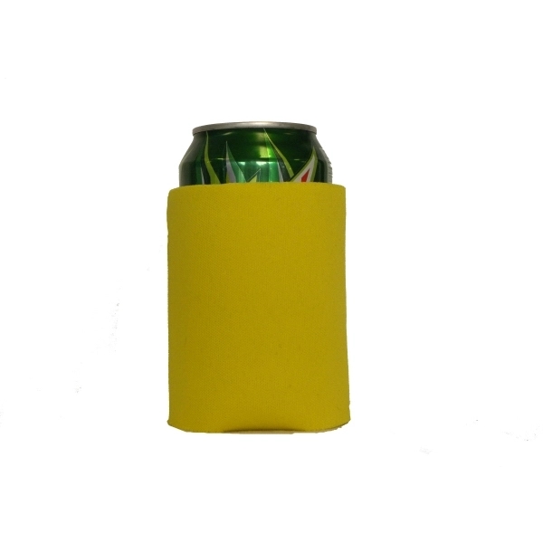 Yellow color option for Premium Foam Collapsible Can Coolers