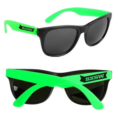 Main photo of Custom Neon Retro Sunglasses