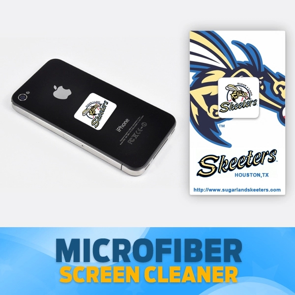 White color option for Microfiber Screen Cleaner