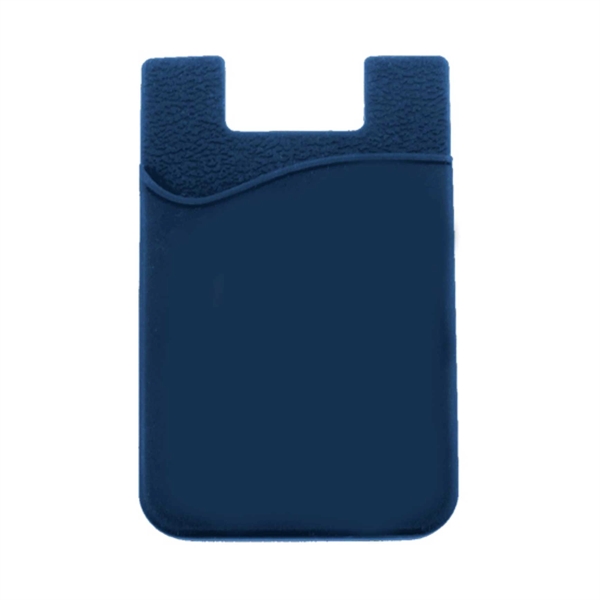 Navy Blue color option for Silicone Cell Phone Smart Phone Wallet Card Holder