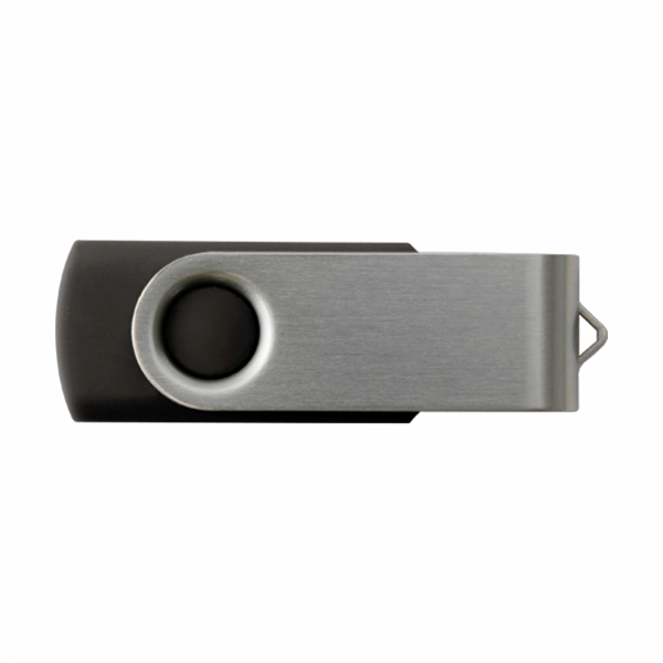 Black color option for Custom Swivel Usb Flash Drives