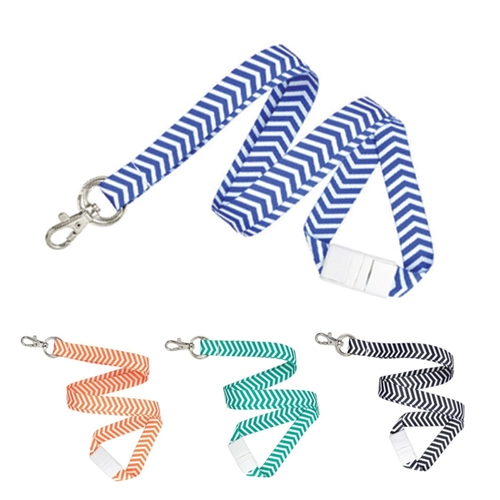 Photo of Zig Zag Preprinted Lanyards
