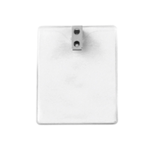 Photo of Vertical Top Load Badge Holder W/2 Hole Clip